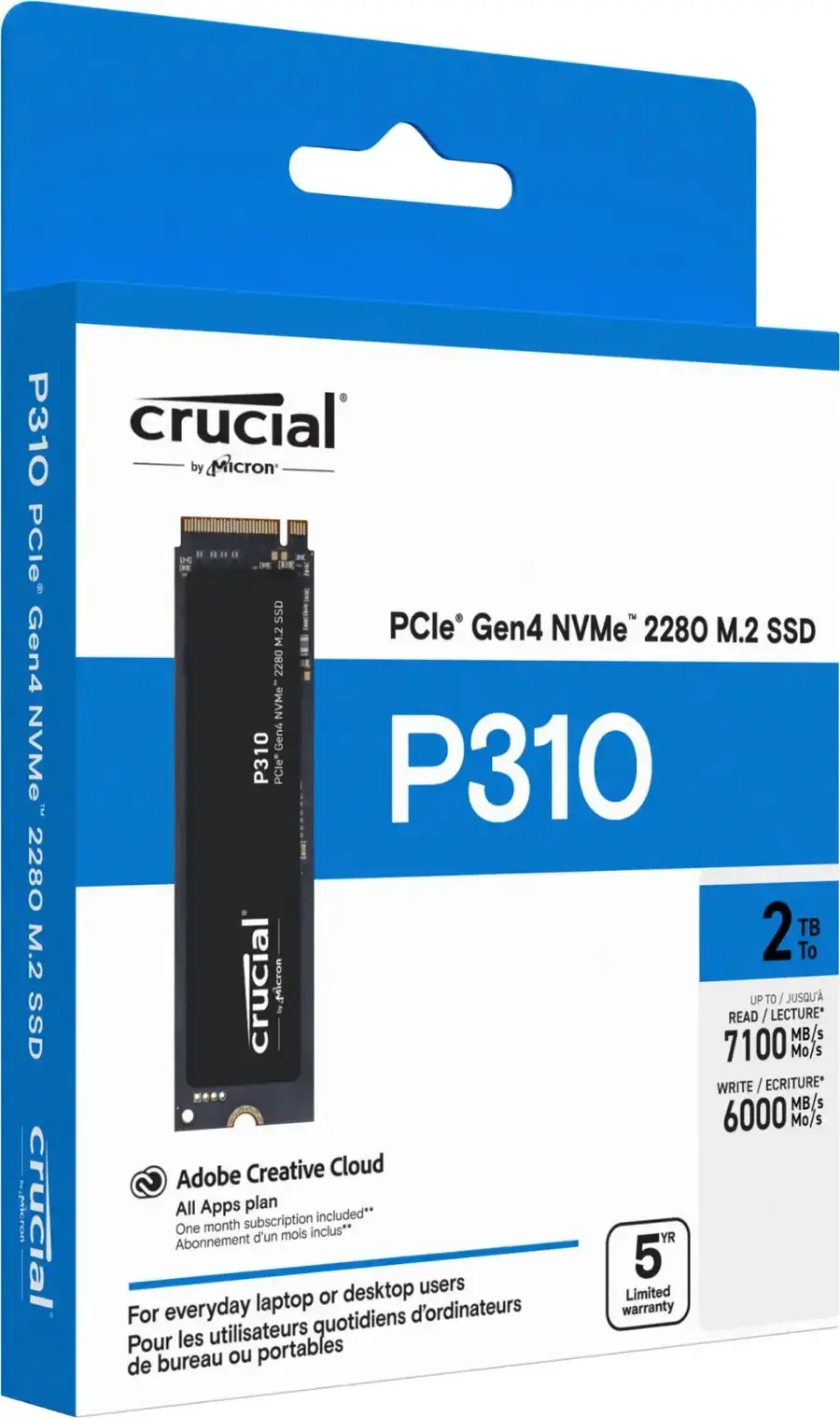 حافظه اس اس دی CRUCIAL P310 1TB