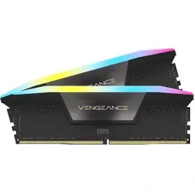 رم Corsair Vengeance RGB DDR5 32GB Dual 6000MHz CL36 - ‌Black