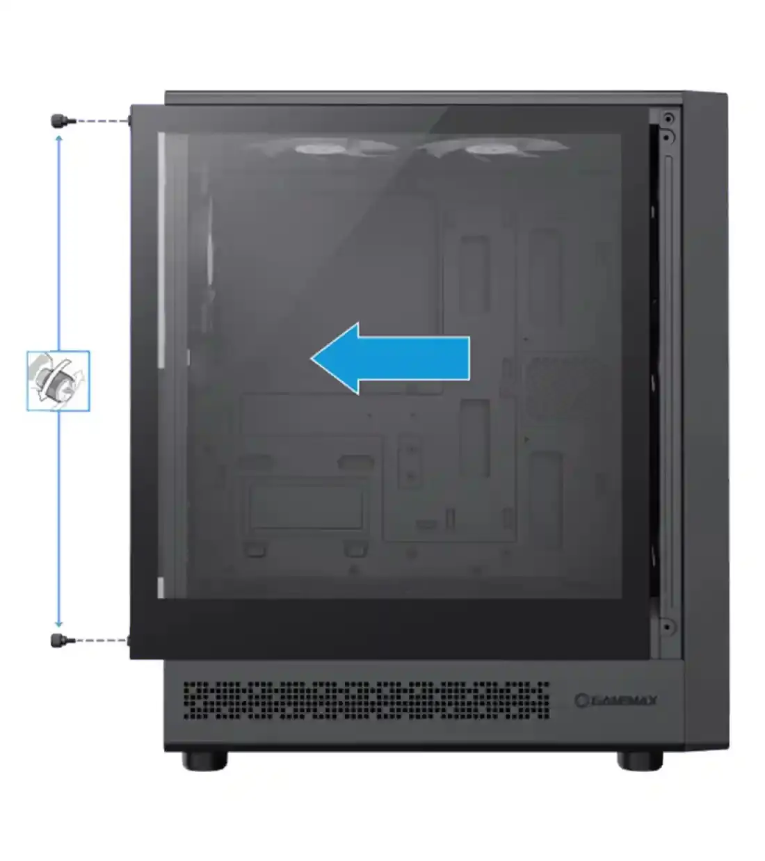 کیس گیم مکس Storm 2 Black