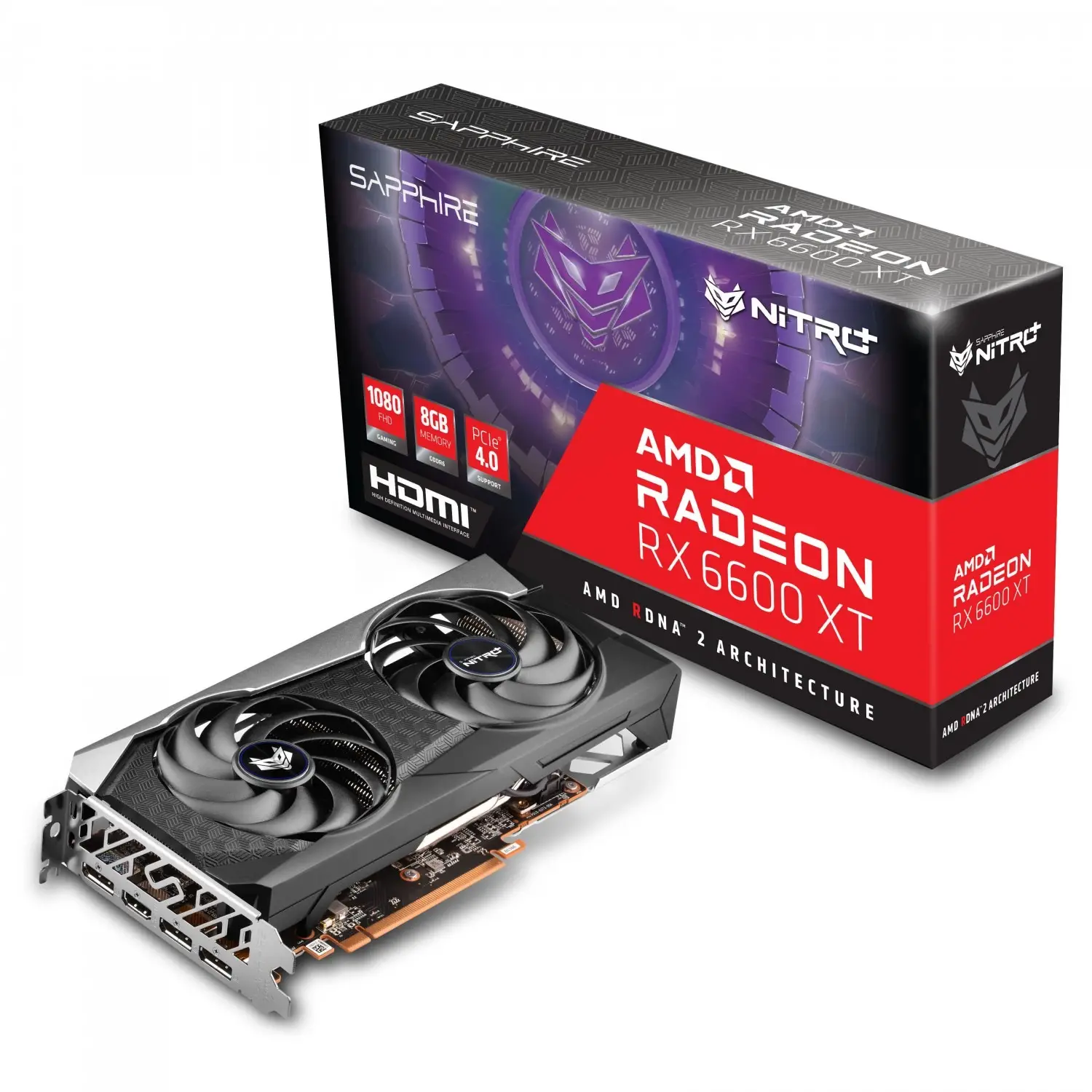 کارت گرافیک استوک Sapphire Nitro Plus RX 6600 XT 8GB