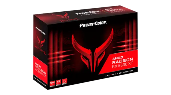 کارت گرافیک استوک پاور کالر Red Devil Radeon RX 6600 XT 8GB