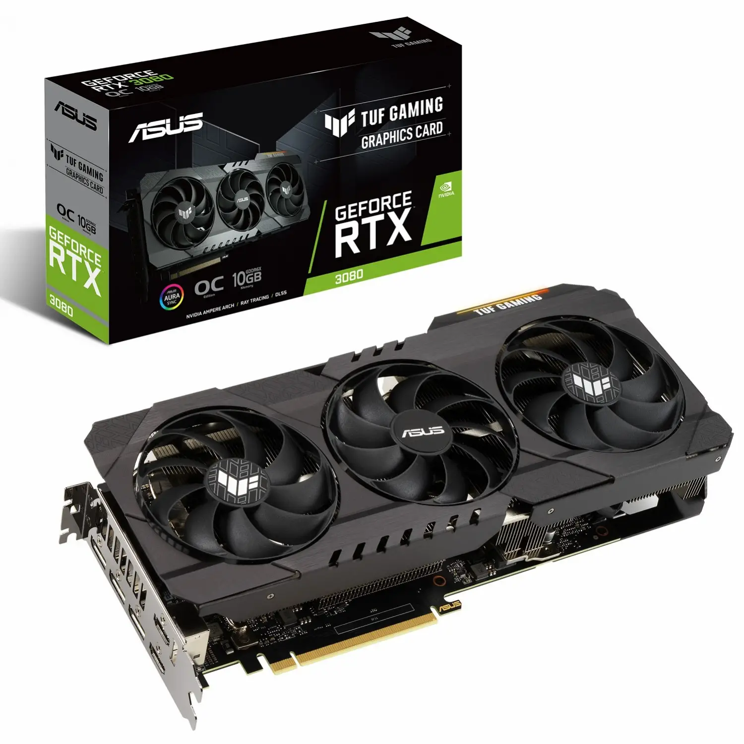 کارت گرافیک ASUS TUF GAMING RTX 3080 O10G