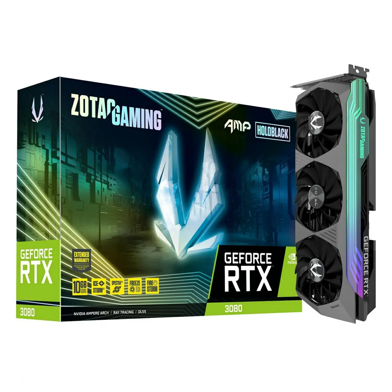 کارت گرافیک استوک   Zotac RTX 3080 AMP Holo 10GB