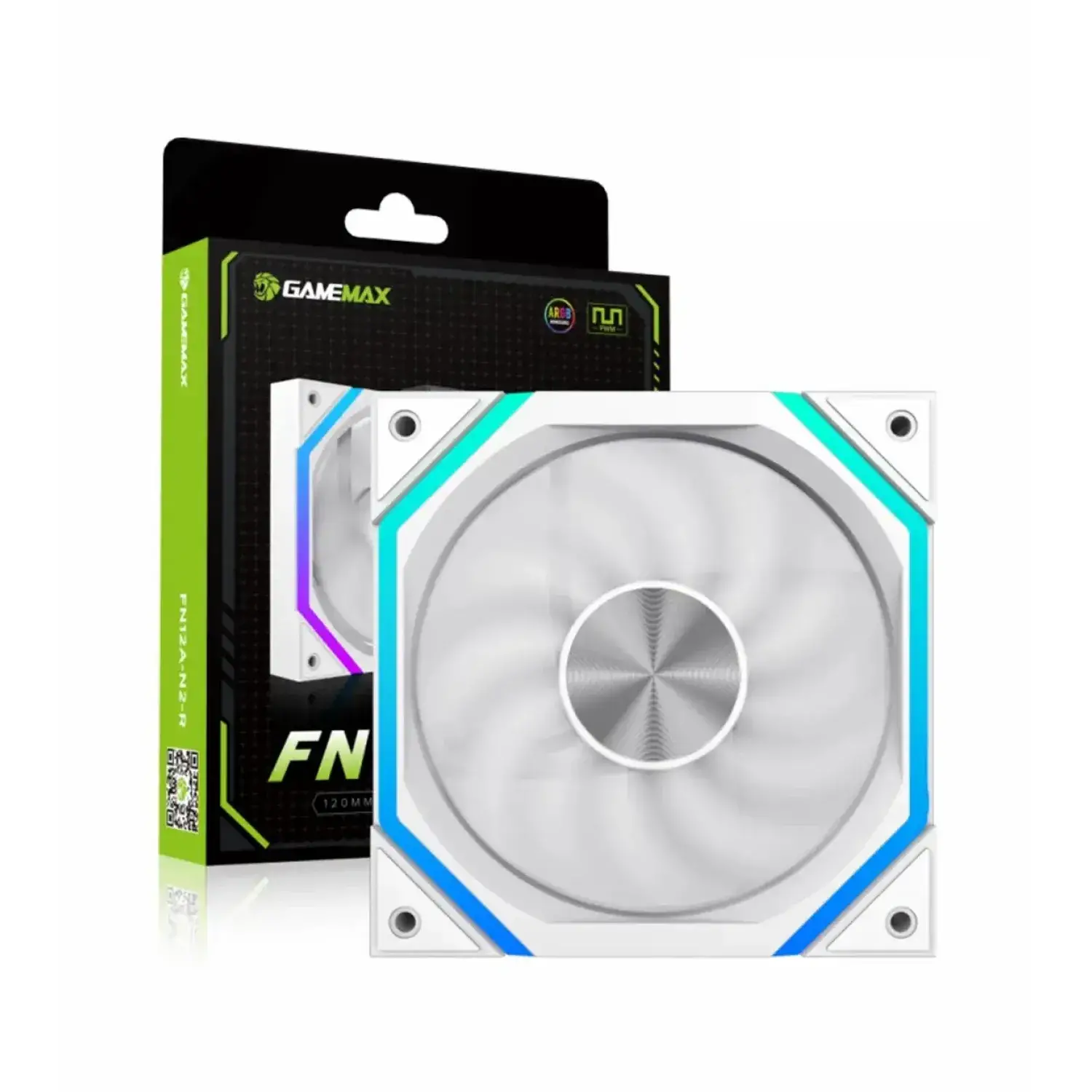 فن کیس GameMax FN12A-N2 - White