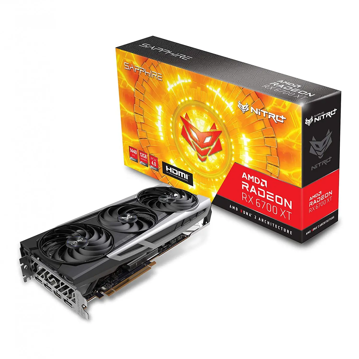 کارت گرافیک استوک  RX 6700 XT 12G NITRO PLUS SAPPHIRE
