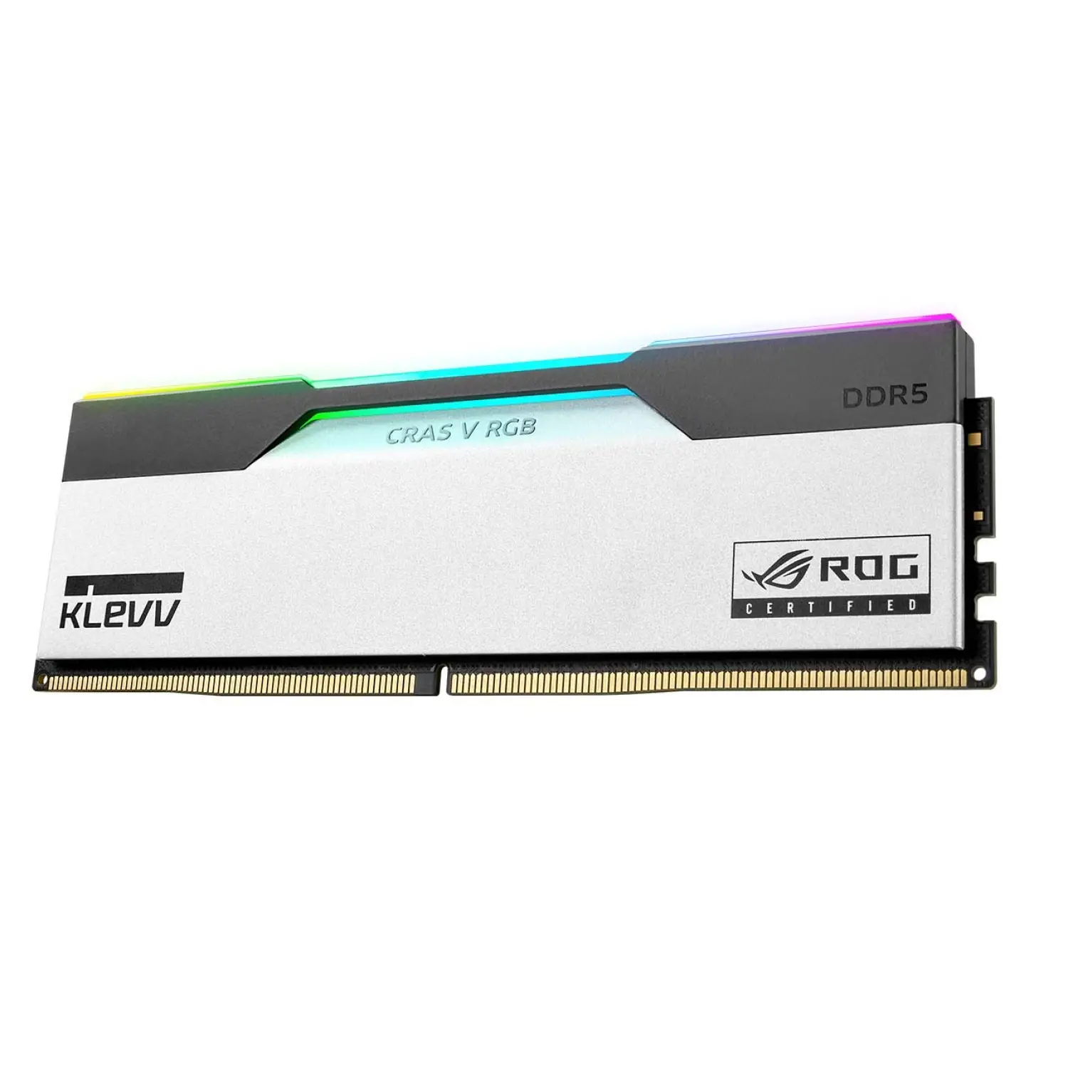رم KLEVV Cras V RGB ROG Certified 32GB Dual 6200MHz CL32 - White
