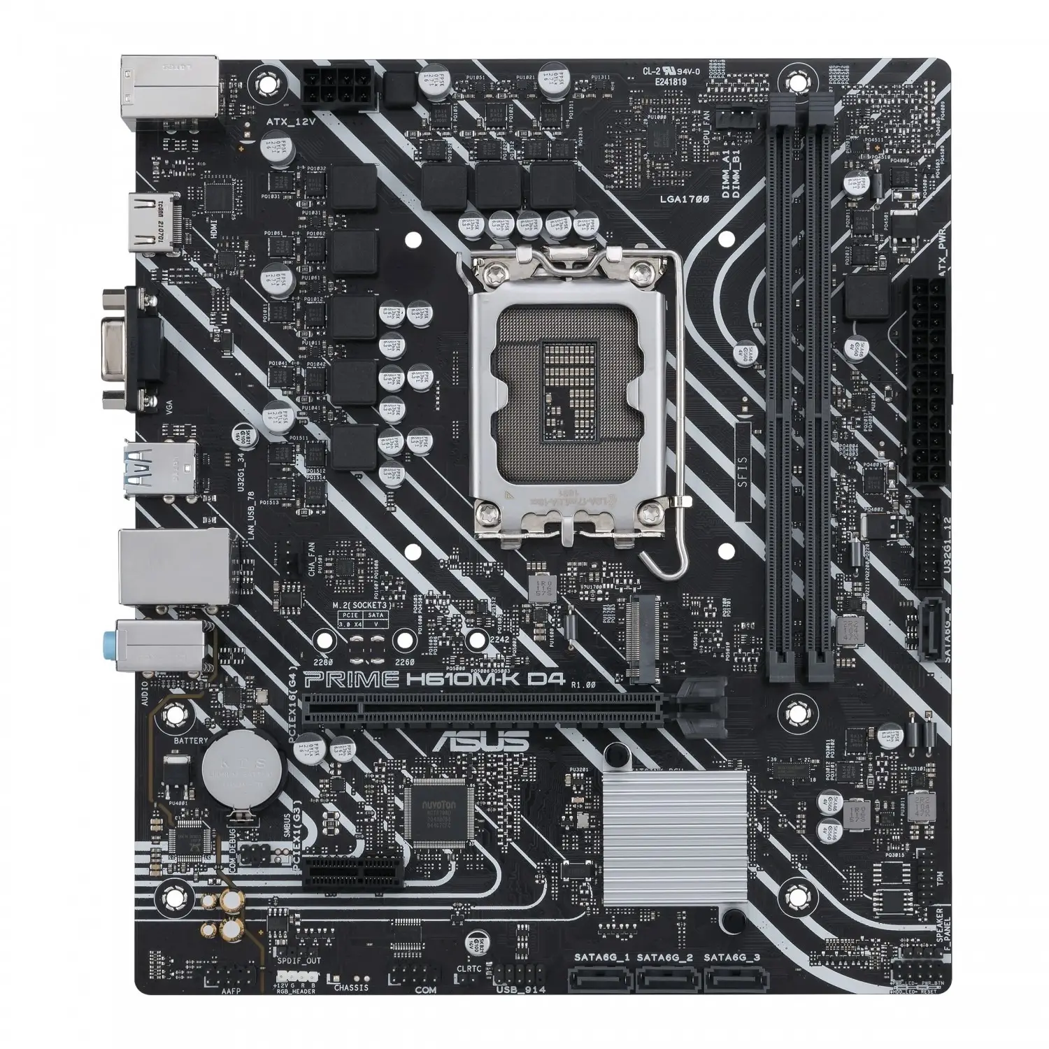 مادربرد ASUS Prime H610M-K D4