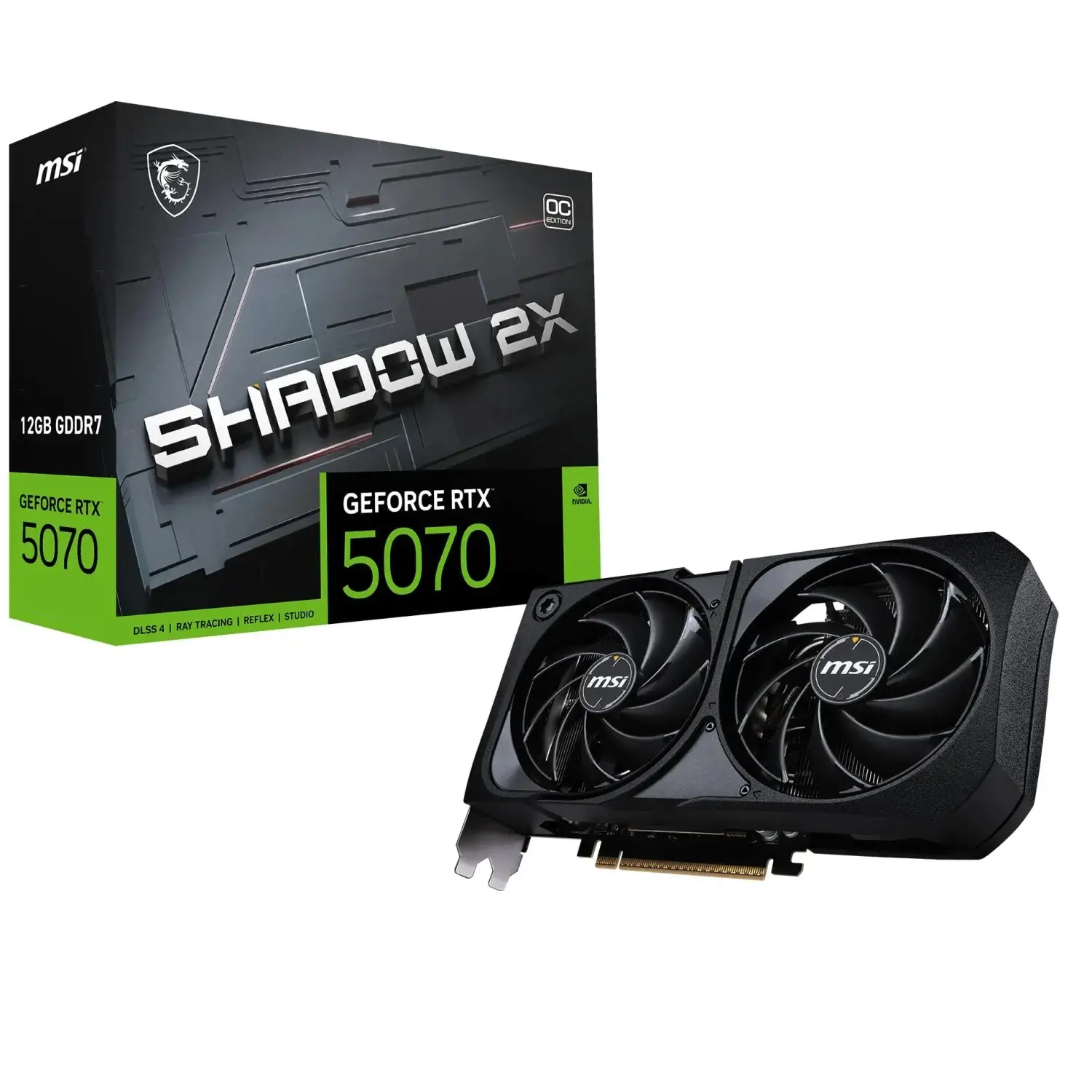 کارت گرافیک MSI RTX 5070 12G Shadow 2X OC