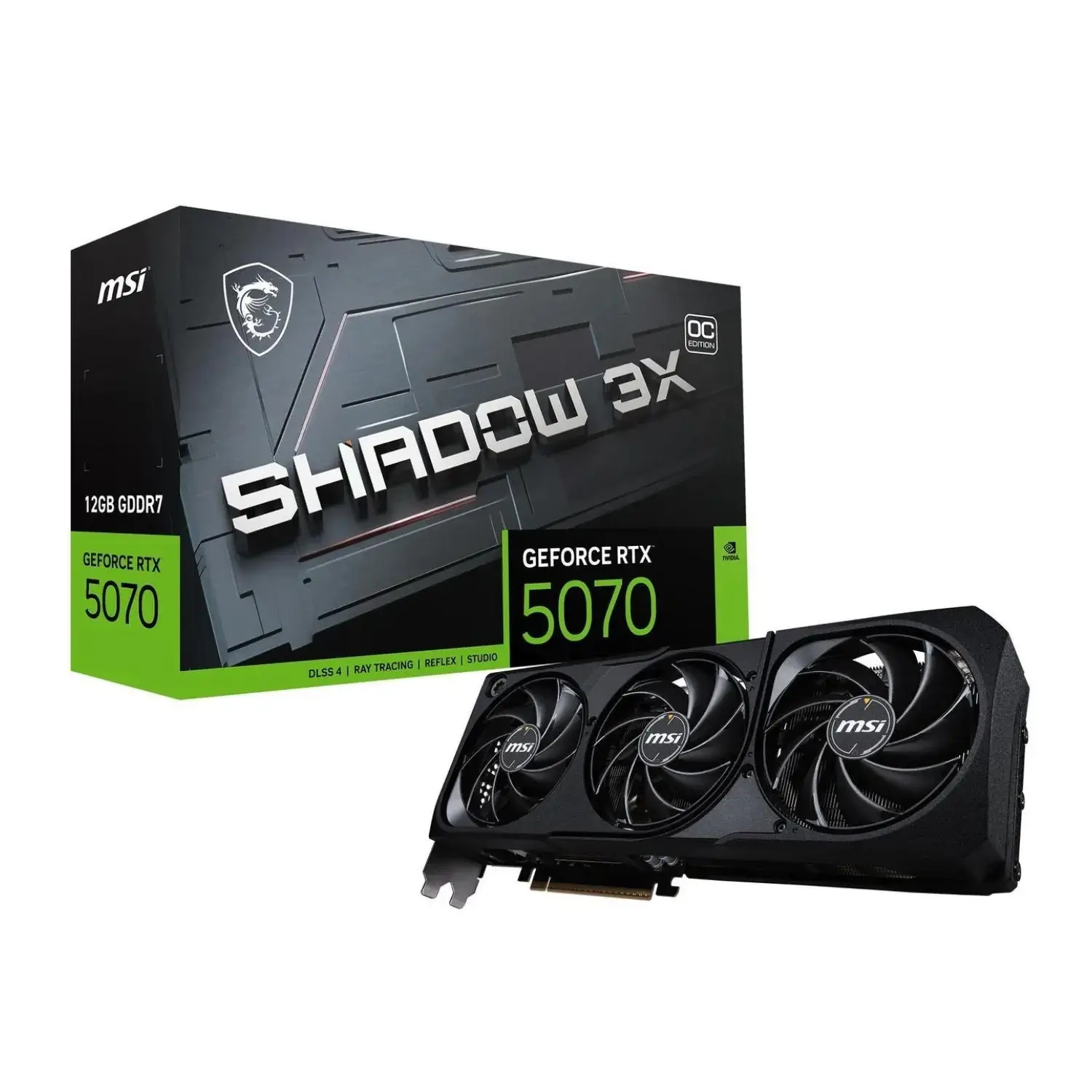 کارت گرافیک MSI RTX 5070 12G Shadow 3X OC