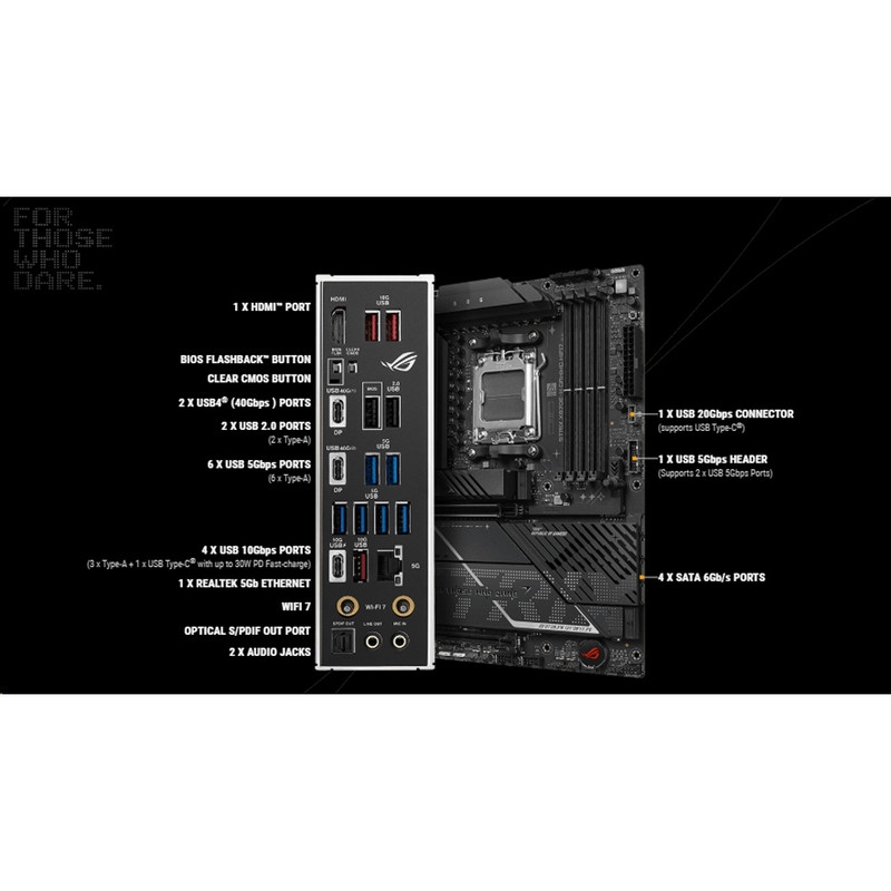 قیمت و خرید مادربرد ایسوس مدل ROG STRIX X870E-H GAMING WIFI7