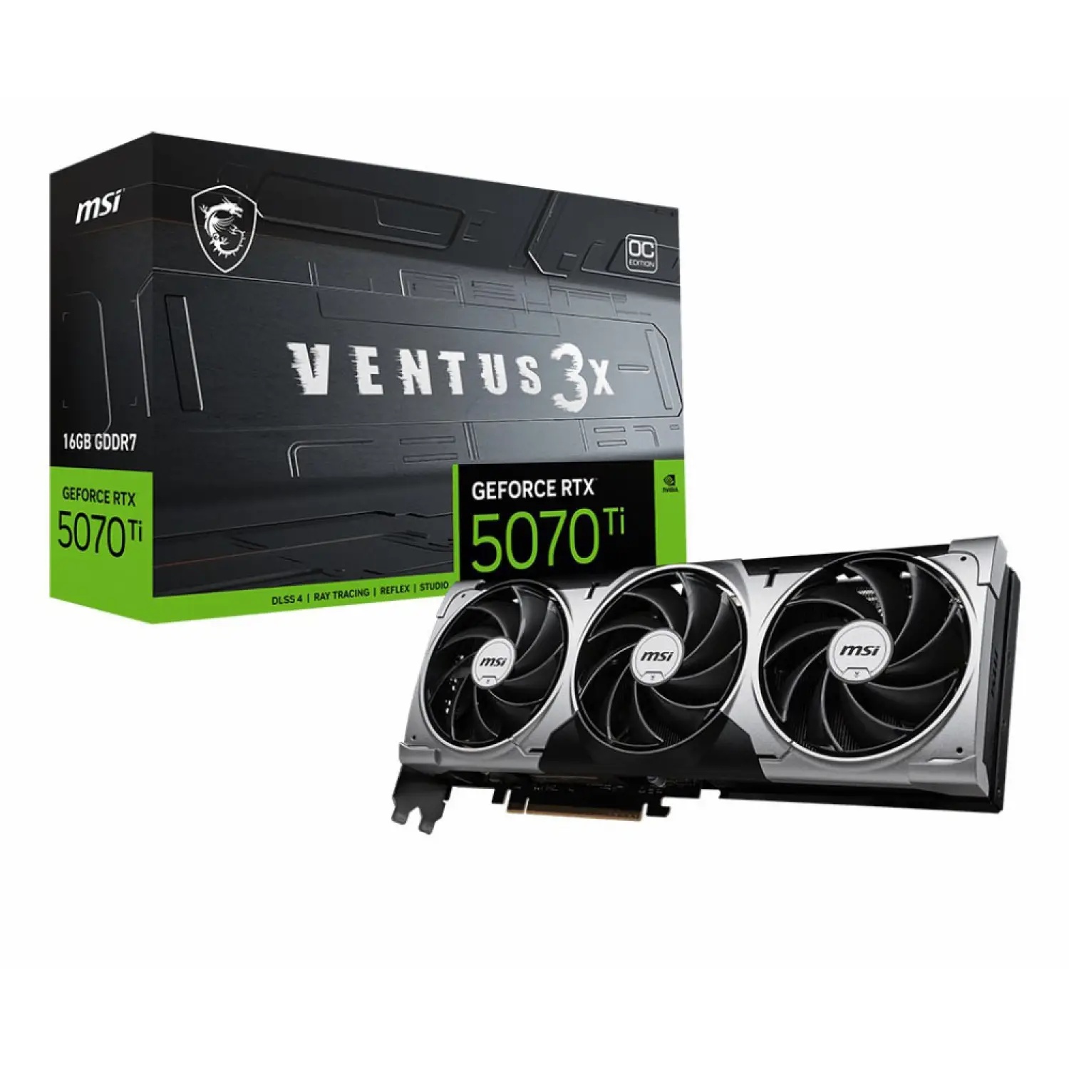 کارت گرافیک MSI RTX 5070 Ti 16G Ventus 3X OC