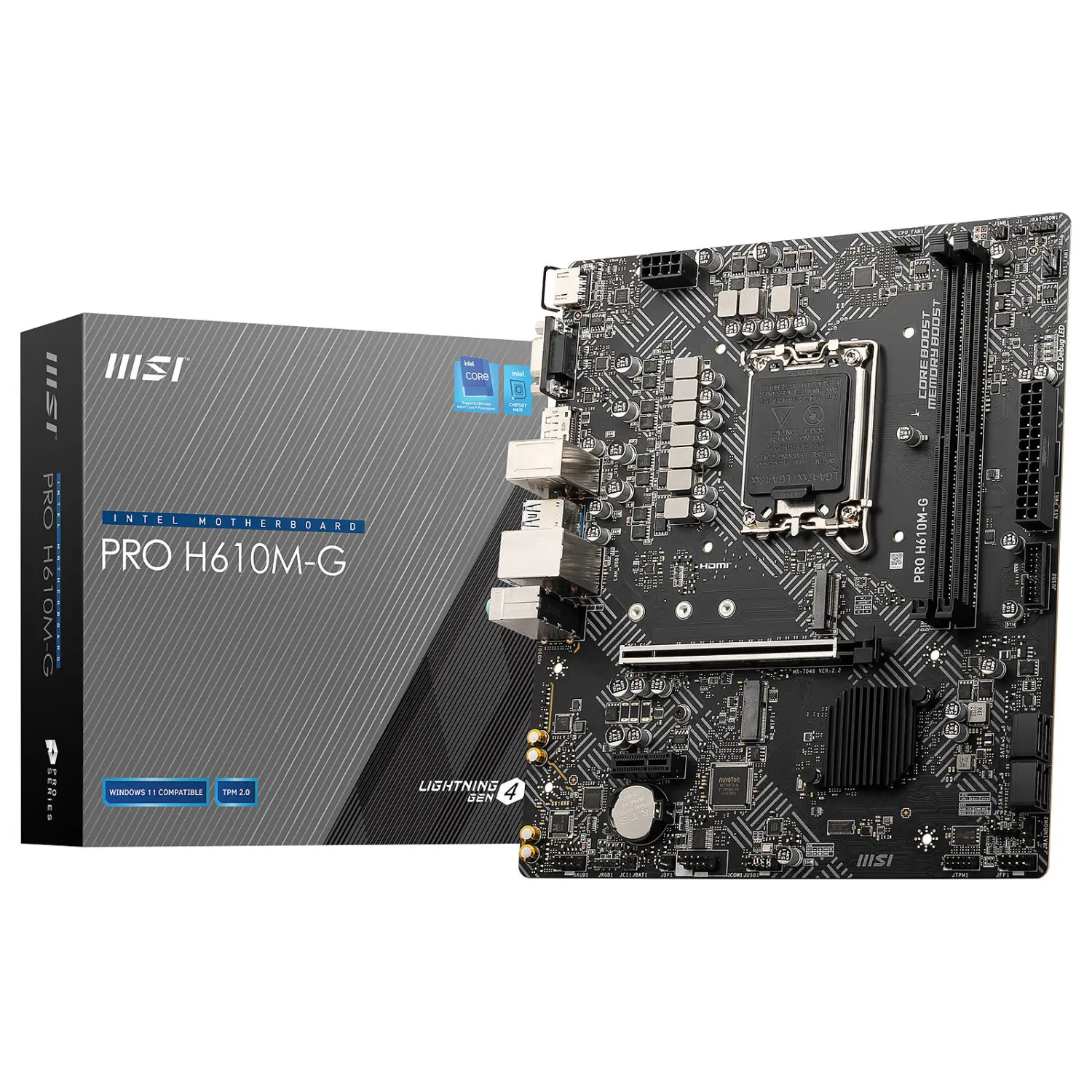 مادربرد MSI PRO H610M-G