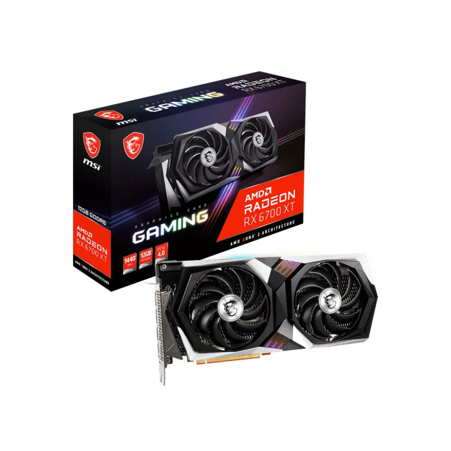 کارت گرافیک استوک  MSI RX 6700 XT GAMING 12G