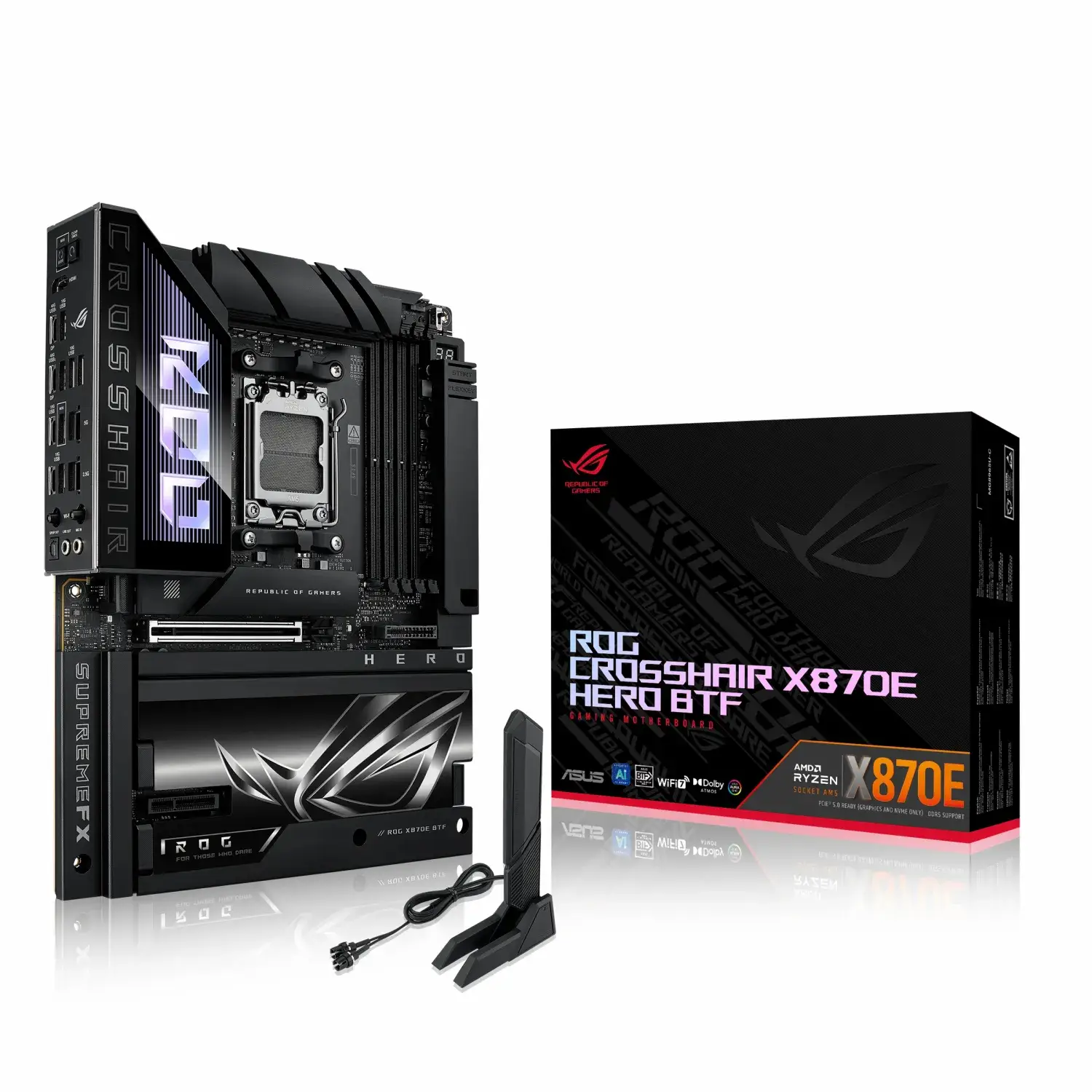 مادربرد ASUS ROG CROSSHAIR X870E HERO BTF