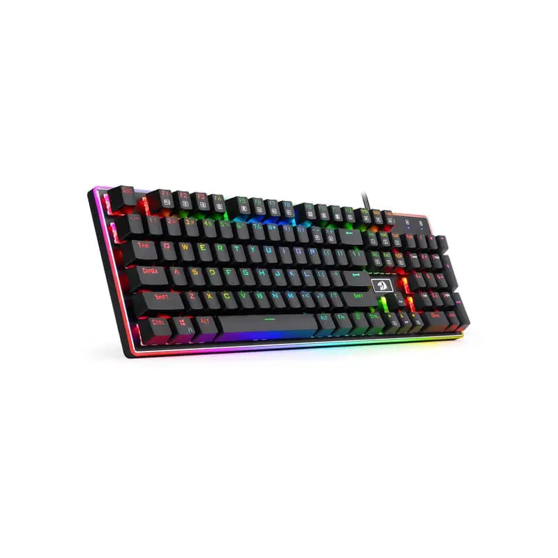 کیبورد مکانیکال گیمینگ ردراگون مدل Ratri K595 RGB سوئیچ آبی