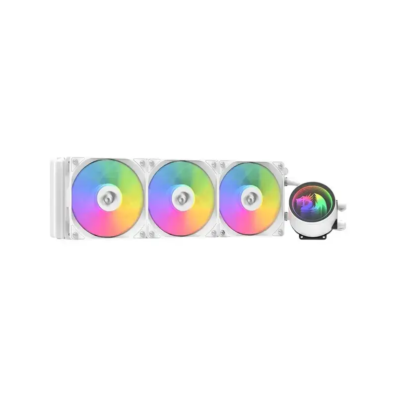 خنک کننده مایع پردازنده ردراگون CCW-3013 ARGB 360 White CPU Liquid Cooler REDRAGON CCW-3013 ARGB 360 White