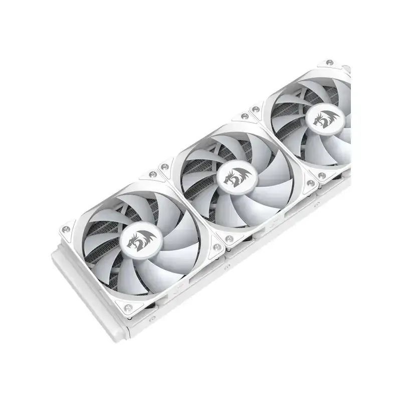 خنک کننده مایع پردازنده ردراگون CCW-3013 ARGB 360 White CPU Liquid Cooler REDRAGON CCW-3013 ARGB 360 White