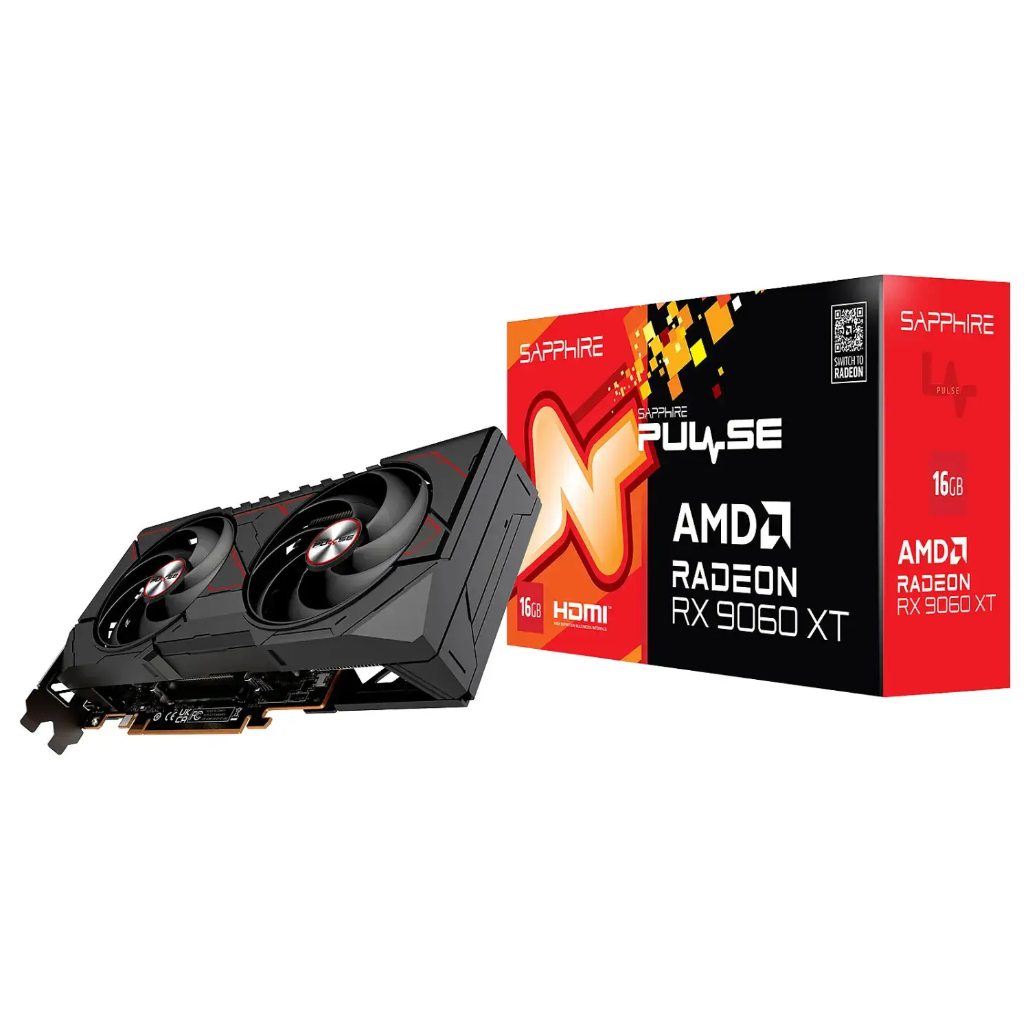 کارت گرافیک Sapphire Pulse RX 9060 XT OC 16GB