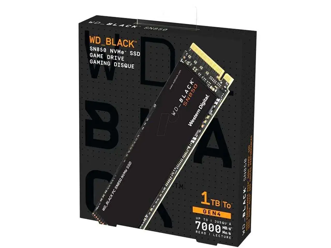 اس اس دی اینترنال M.2 NVMe وسترن دیجیتال مدل WD SN850 ظرفیت 1 ترابایت