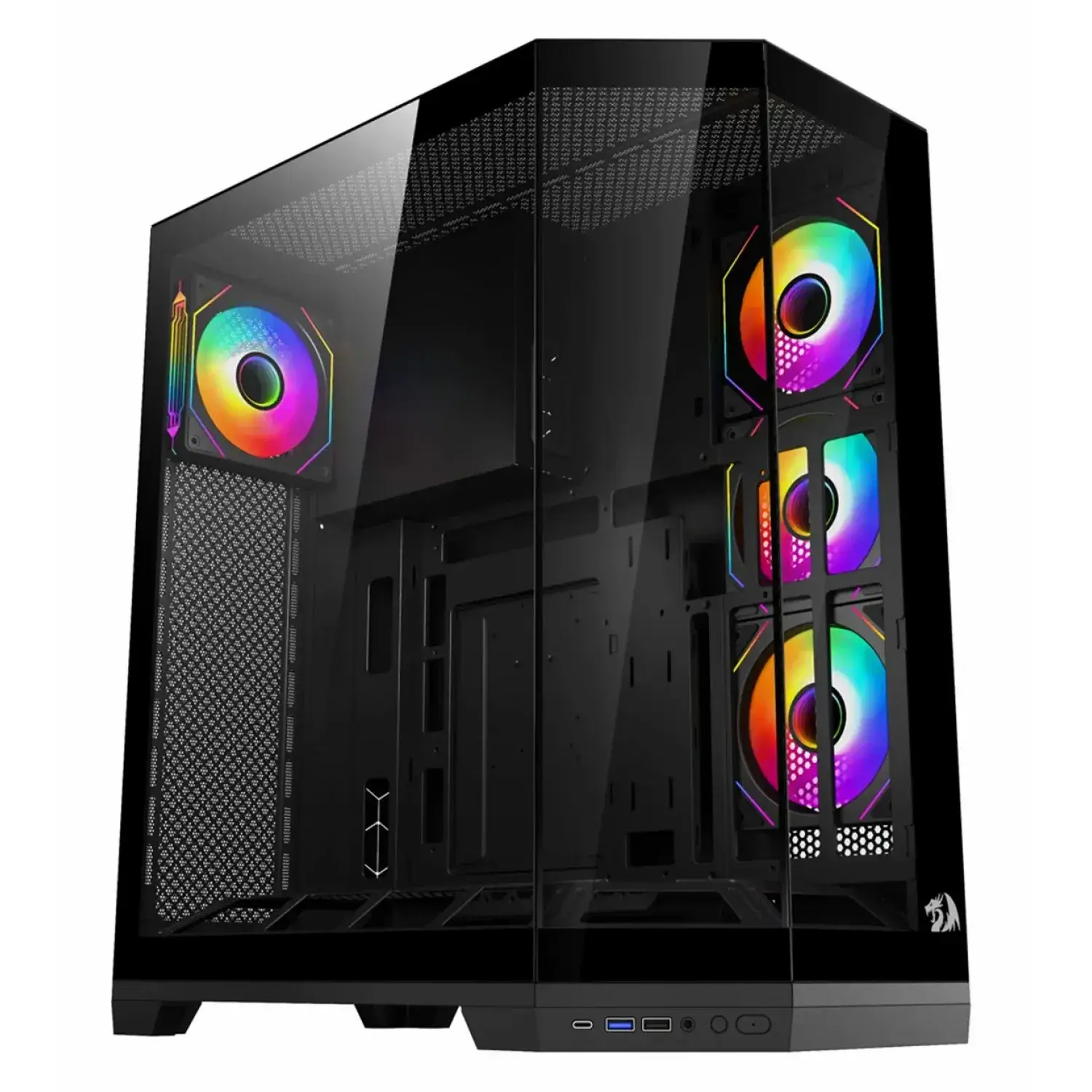 کیس REDRAGON EDGE 4F CA 608 - Black